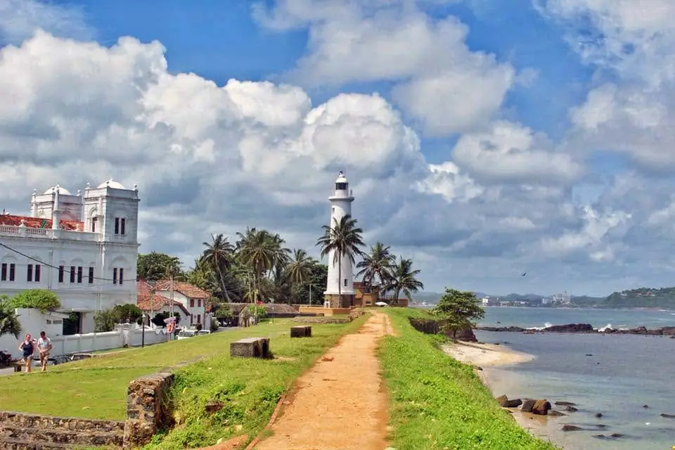 Galle Fort coastal view